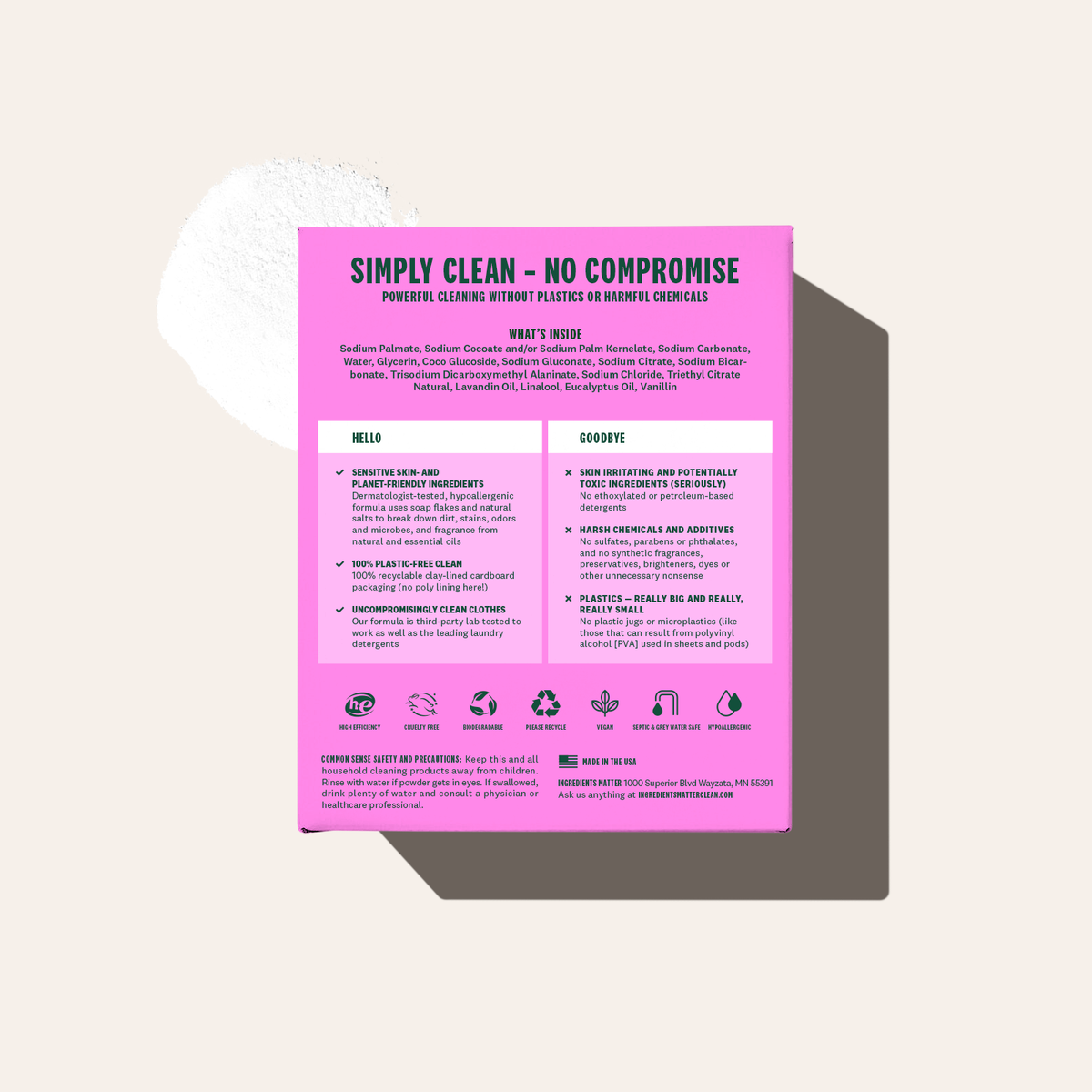 Laundry Soap: Lavender + Verbena (60 Load)