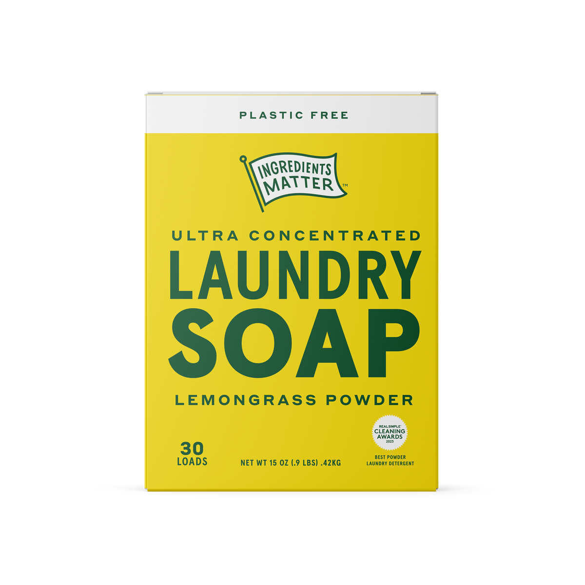 Laundry Soap - Lemongrass - 30 Load