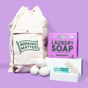 Ingredients Matter College essential laundry bundle