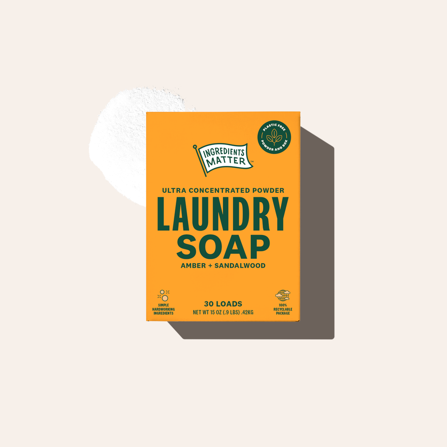 Laundry Soap: Amber + Sandalwood (30 Load)