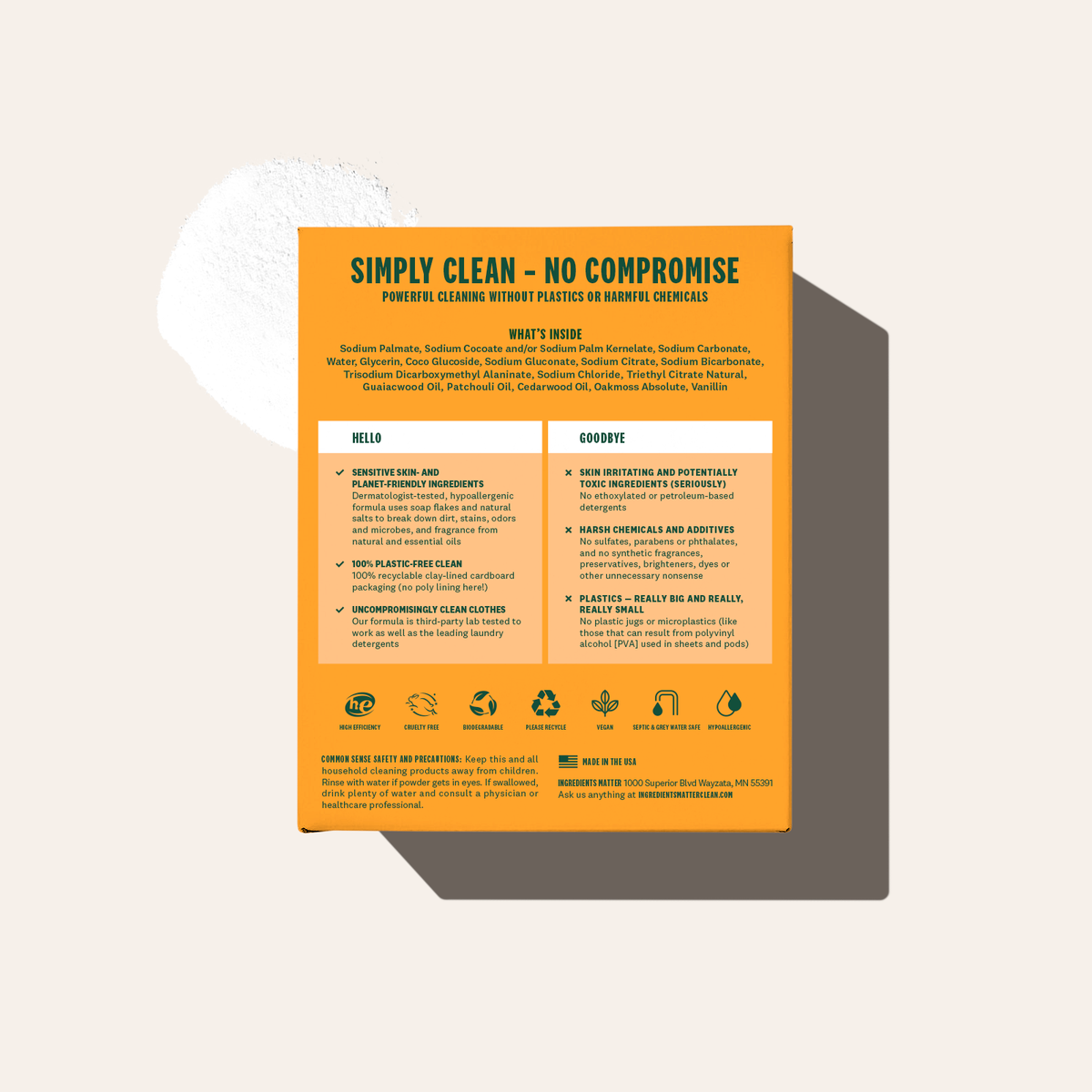 Laundry Soap: Amber + Sandalwood (60 Load)