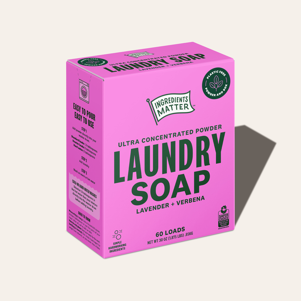 Laundry Soap: Lavender + Verbena (60 Load)