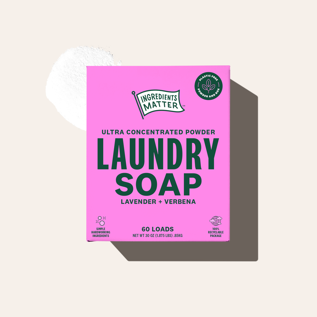 Laundry Soap: Lavender + Verbena (60 Load)