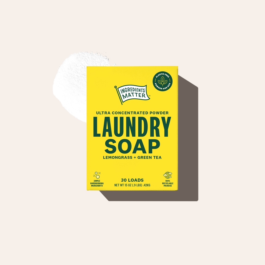Laundry Soap: Lemongrass + Green Tea (30 Load)