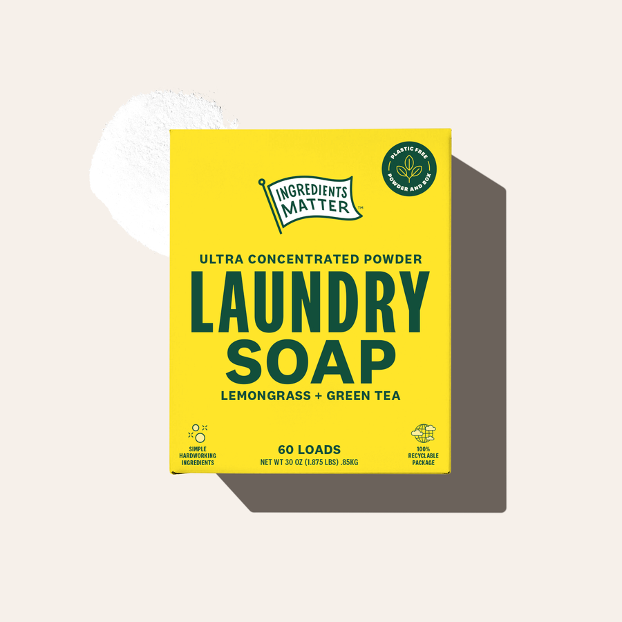 Laundry Soap: Lemongrass + Green Tea (60 Load)
