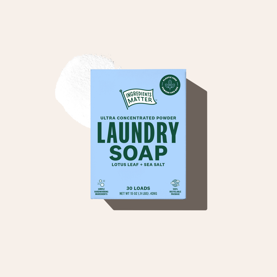 Laundry Soap: Lotus Leaf + Sea Salt (30 Load)
