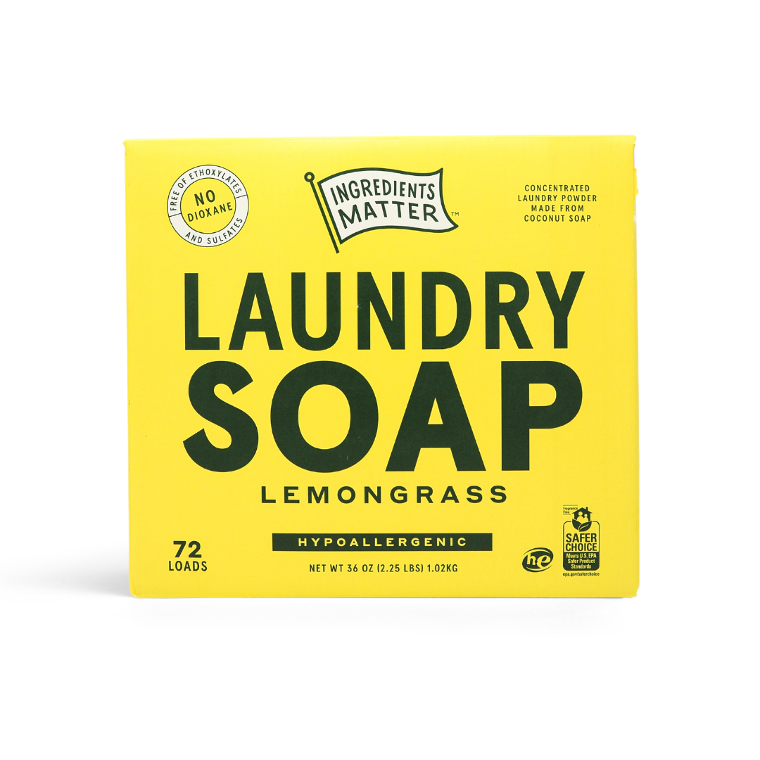 Laundry Soap Powder, Lemongrass