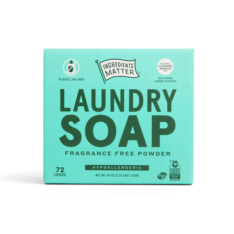 Laundry Soap Powder, Fragrance Free