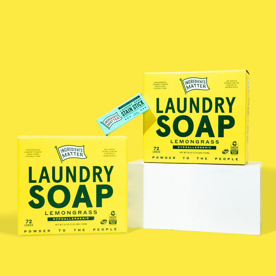 2 boxes of Lemongrass Laundry Soap