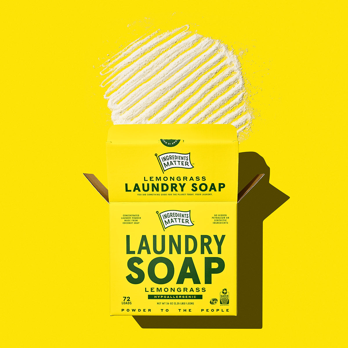 All Natural Lemongrass Laundry Soap. Hypoallergenic
